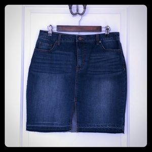 Denim skirt